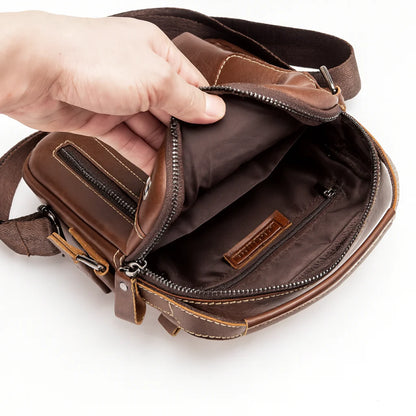 Sacoche Homme Bandoulière Cuir