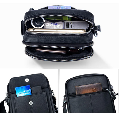 Sacoche Homme Cuir Bandoulière