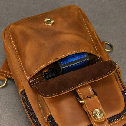 Sacoche Homme en Cuir