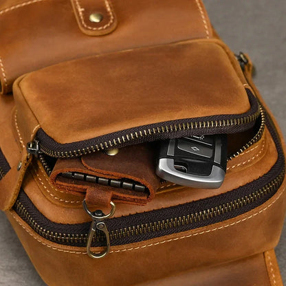 Sacoche Homme en Cuir