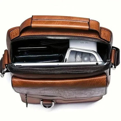 Sacoche Homme Marron Bandoulière