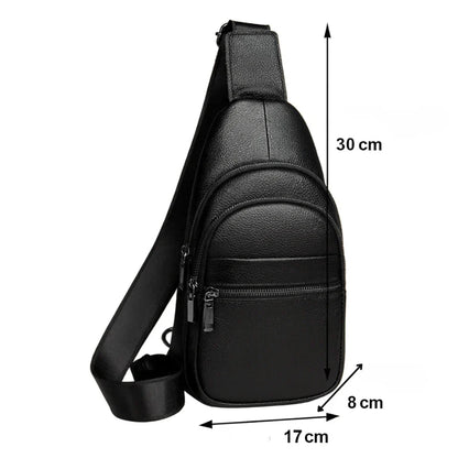 Sacoche Homme Noire Tendance