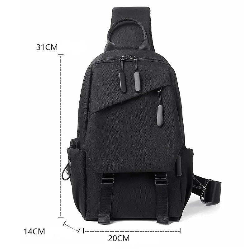 Sacoche Homme Poitrine Bandoulière