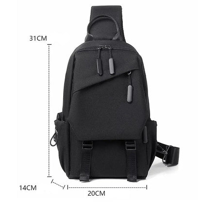 Sacoche Homme Poitrine Bandoulière