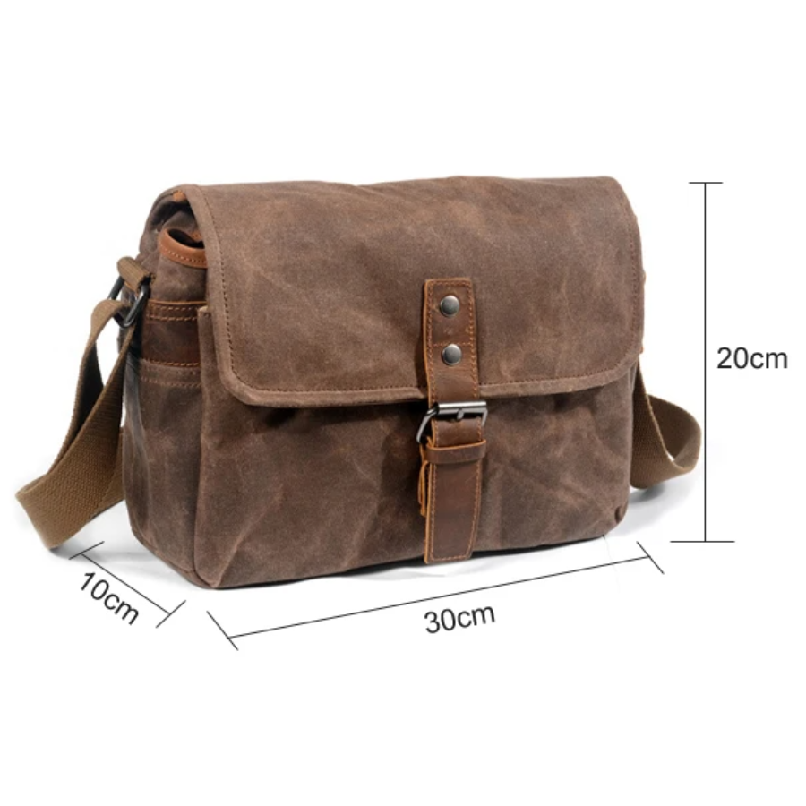 Sacoche Homme Toile Vintage