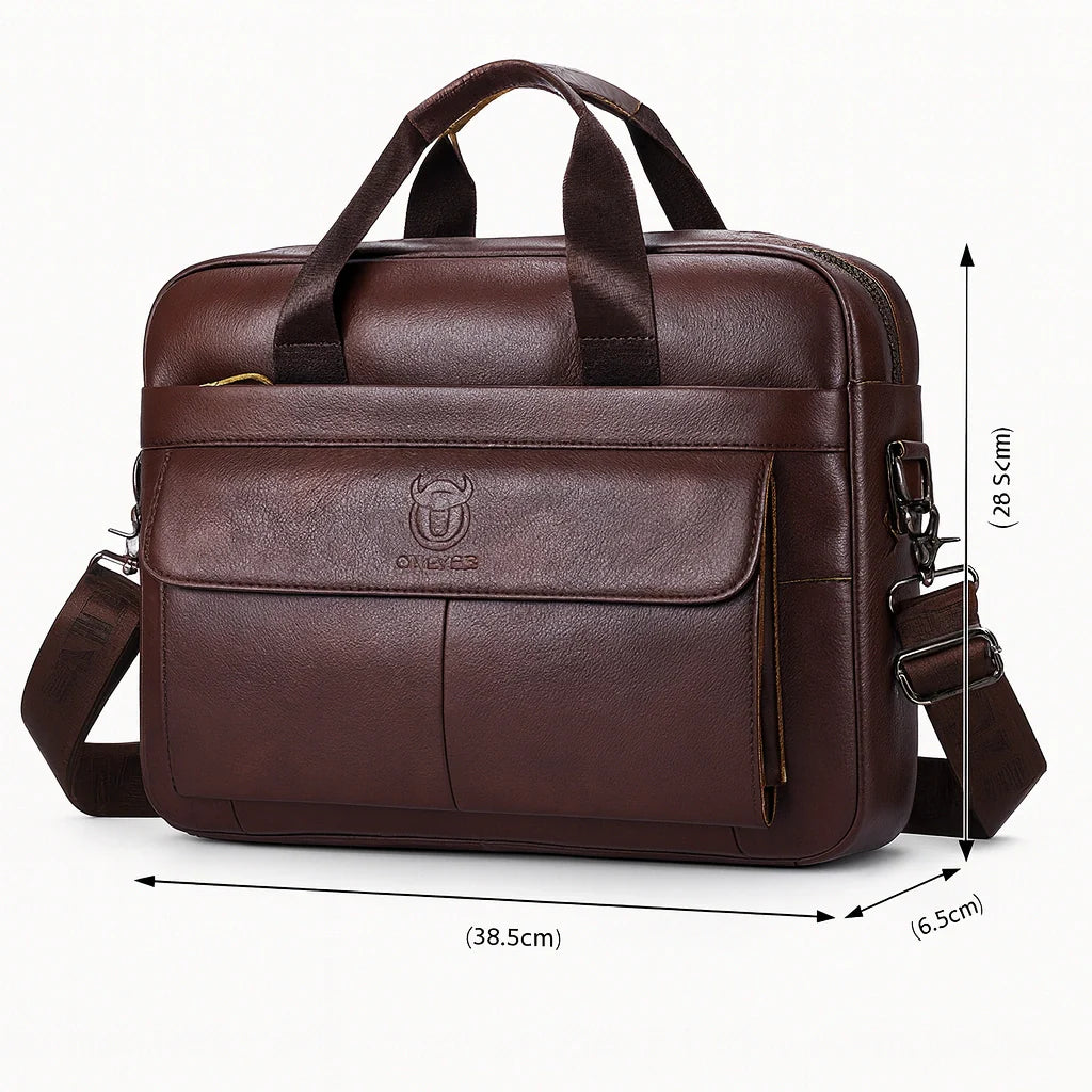 Sacoche Ordi Cuir Homme