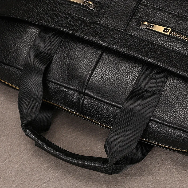 Sacoche Ordi Homme Cuir