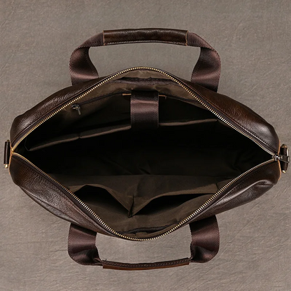 Sacoche Ordi Homme Cuir