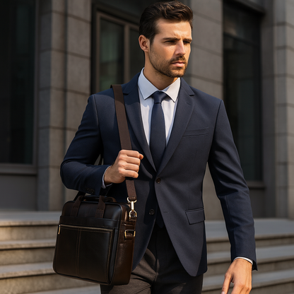 Sacoche Ordinateur Cuir Homme