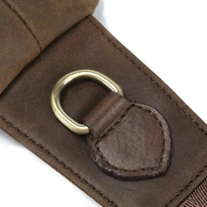 Sacoche Poitrine Cuir Homme Bandoulière