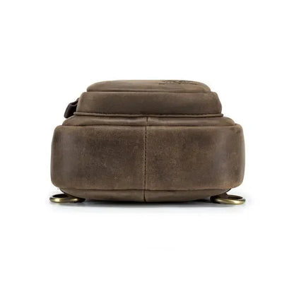Sacoche Poitrine Cuir Homme Bandoulière