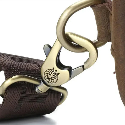 Sacoche Poitrine Cuir Homme Bandoulière