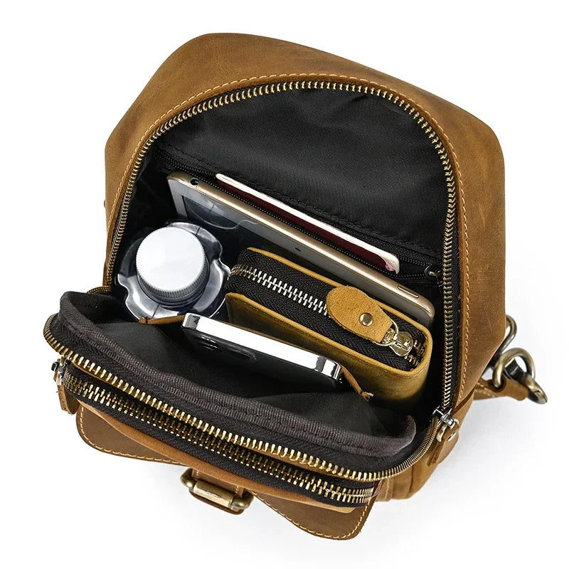 Sacoche Poitrine Homme